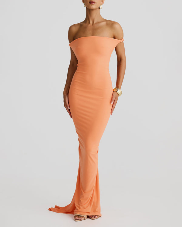 Valeria - Luxury Backless Woven Dress