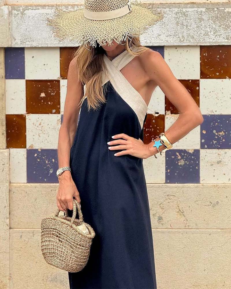 Claudia - Halter Neck Summer Dress