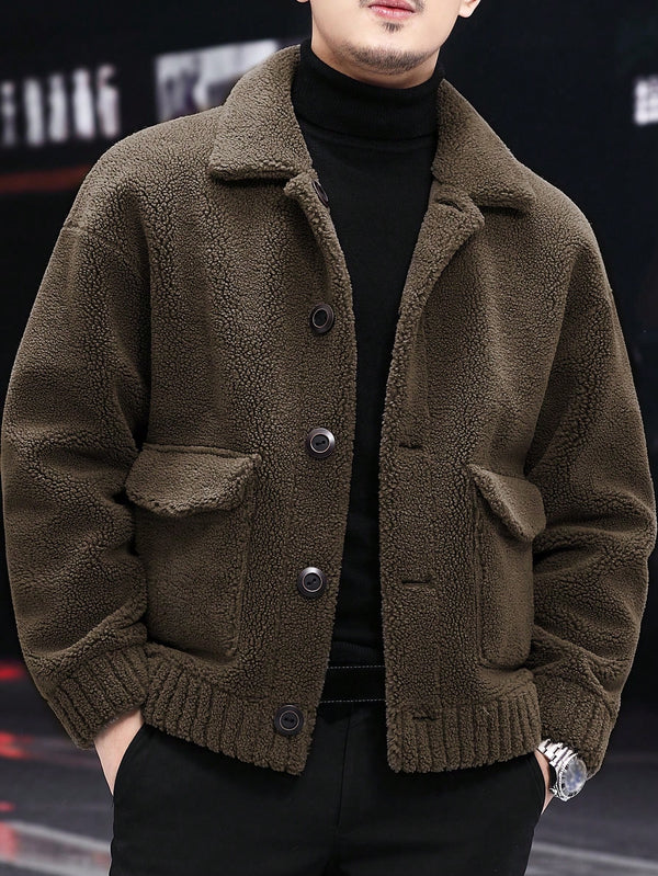Theodore - Vegan Cashmere Button Coat