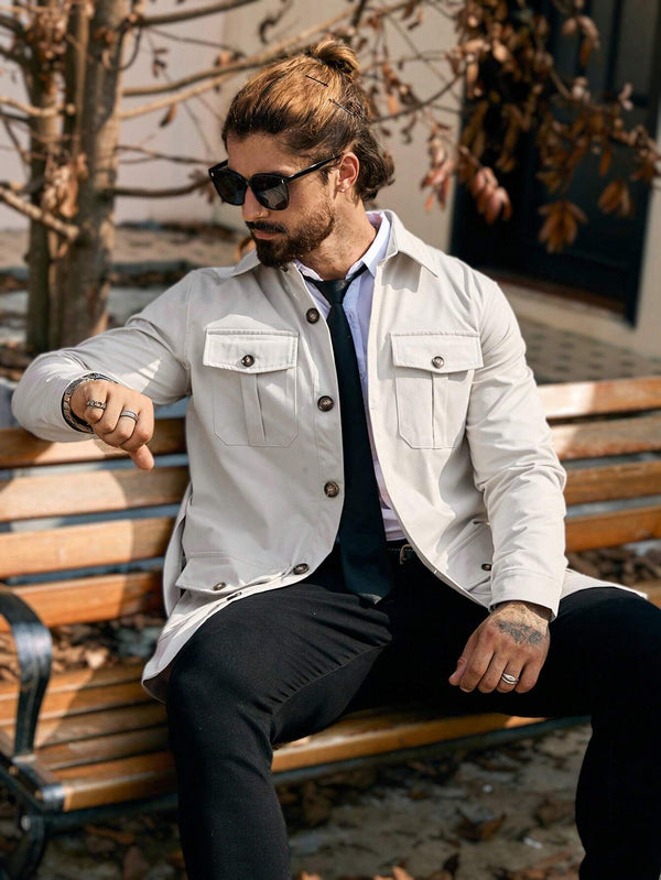 Arthur - Button Lux Coat