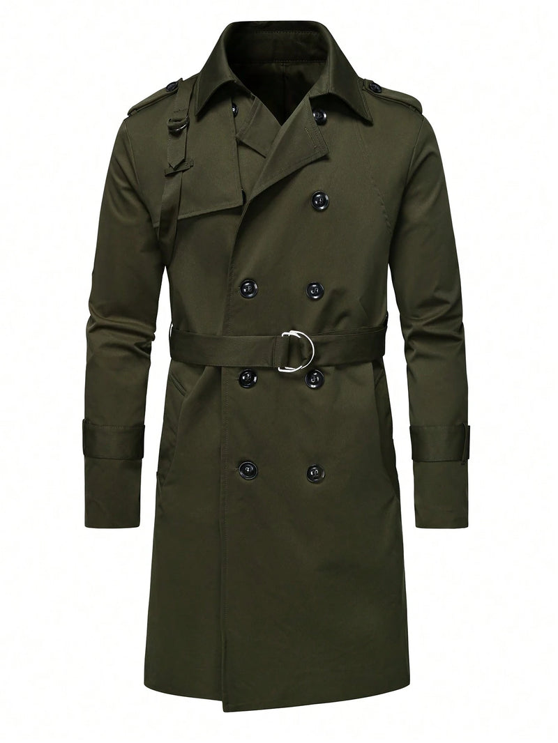 Clifford - Elegant Long Vintage Trench Coat