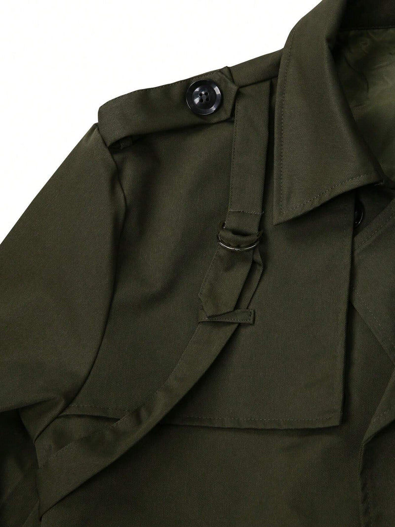 Clifford - Elegant Long Vintage Trench Coat