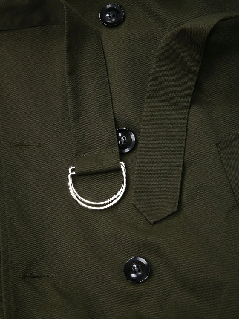 Clifford - Elegant Long Vintage Trench Coat