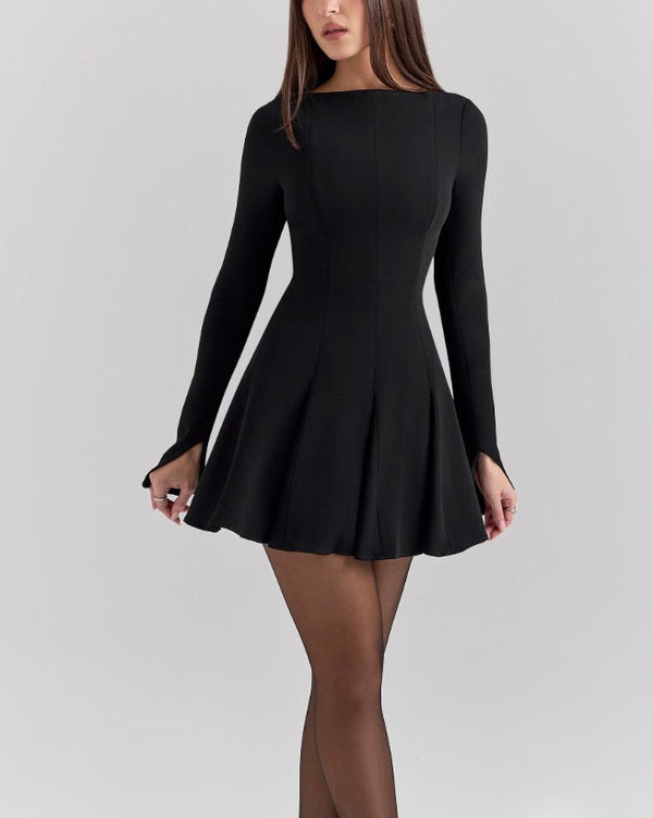 Vanessa - Elegant Long Sleeves Dress