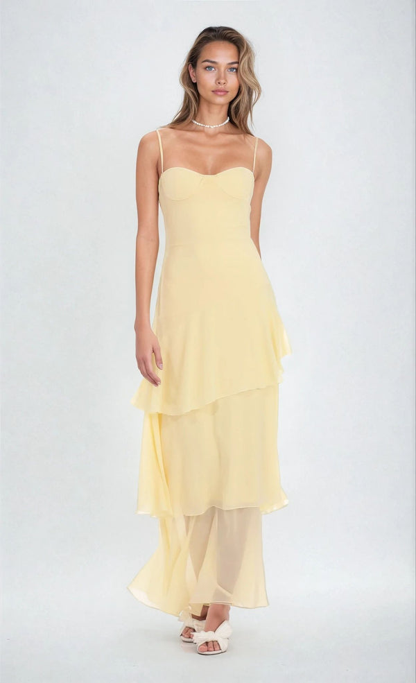 Soleria - Luxe Layer Maxi Dress