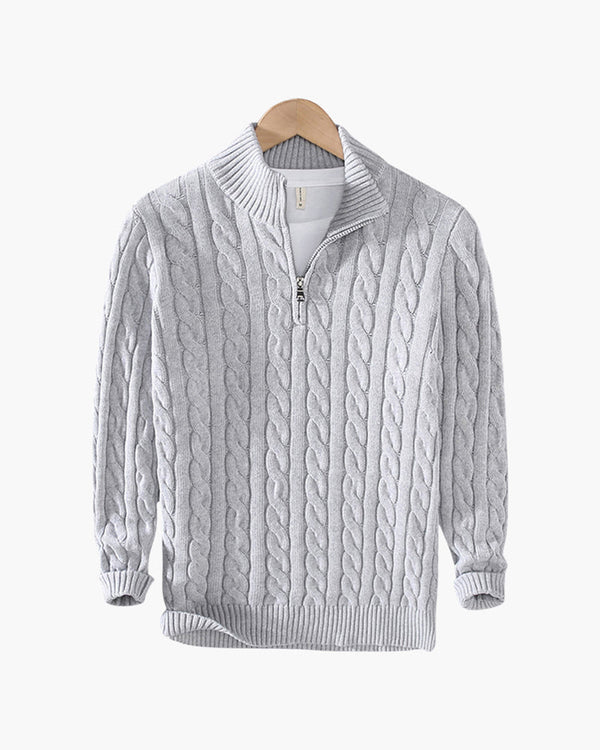 Luther Old Money - Verbier Half Zip Sweater