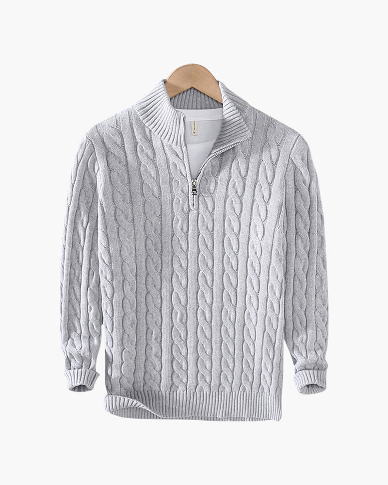 Luther Old Money - Verbier Half Zip Sweater