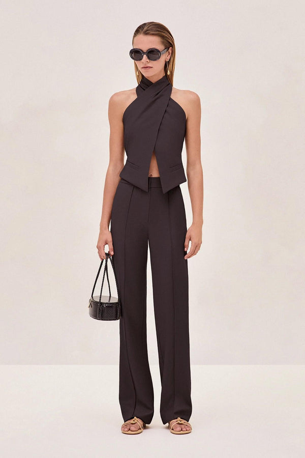 Vireya - Cross Halter Neck Bottom Set