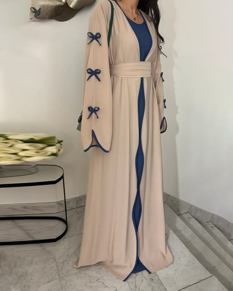 Cara - Elegant Bow Dress set