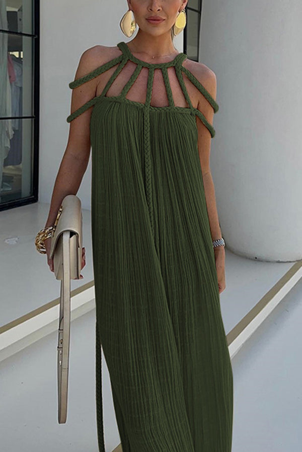 Teagan - Breezy Bohemian Linen Blend Dress
