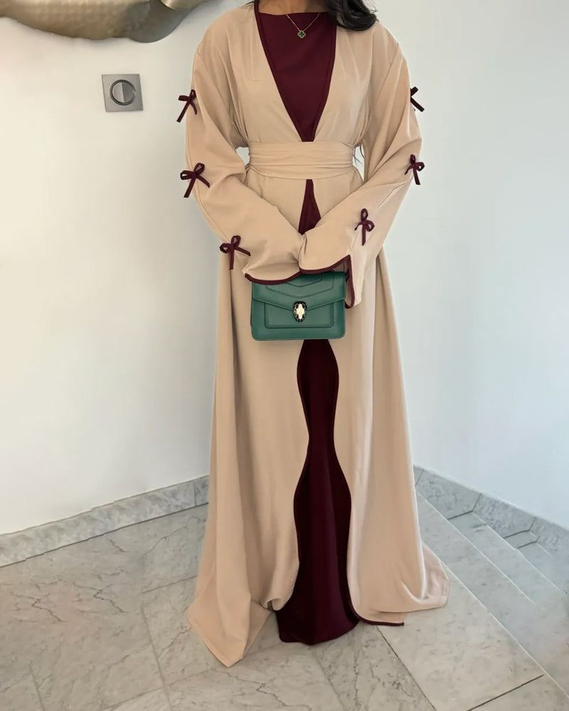 Cara - Elegant Bow Dress set