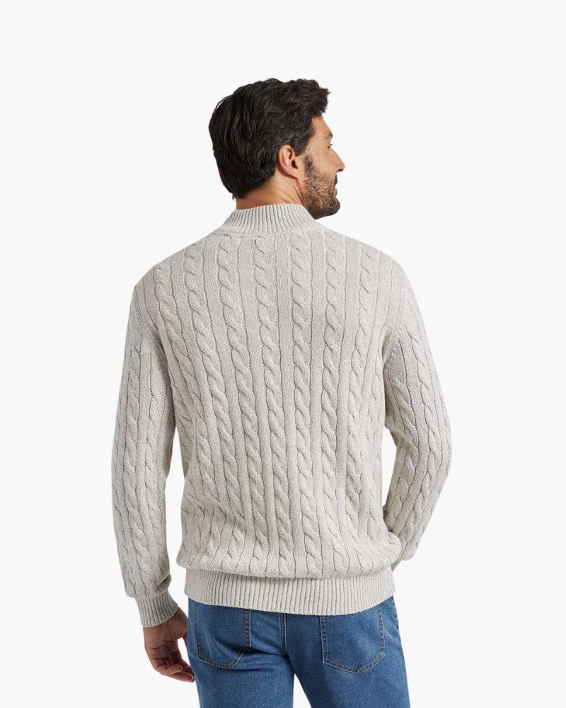 Luther Old Money - Verbier Half Zip Sweater