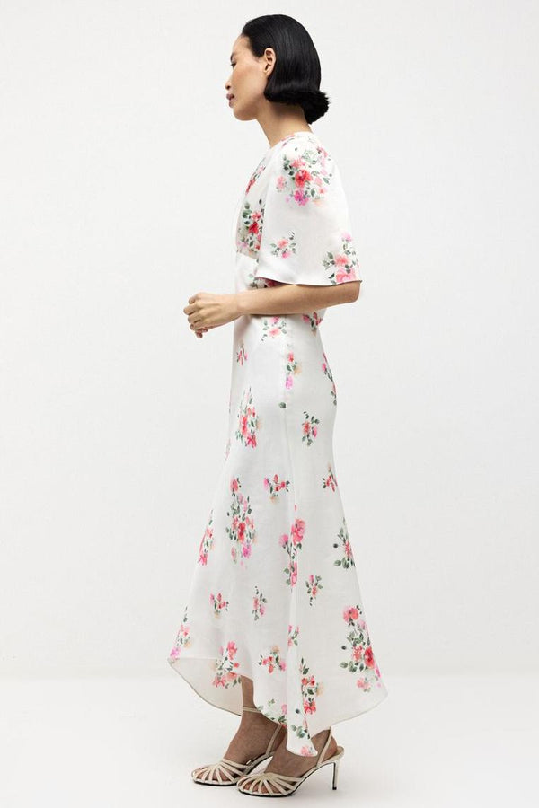 Rhea - Countryside Flower Maxi Dress