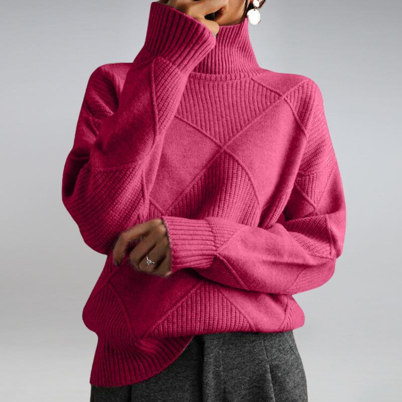 MIA 1 | Luxe Textured Winter Pullover