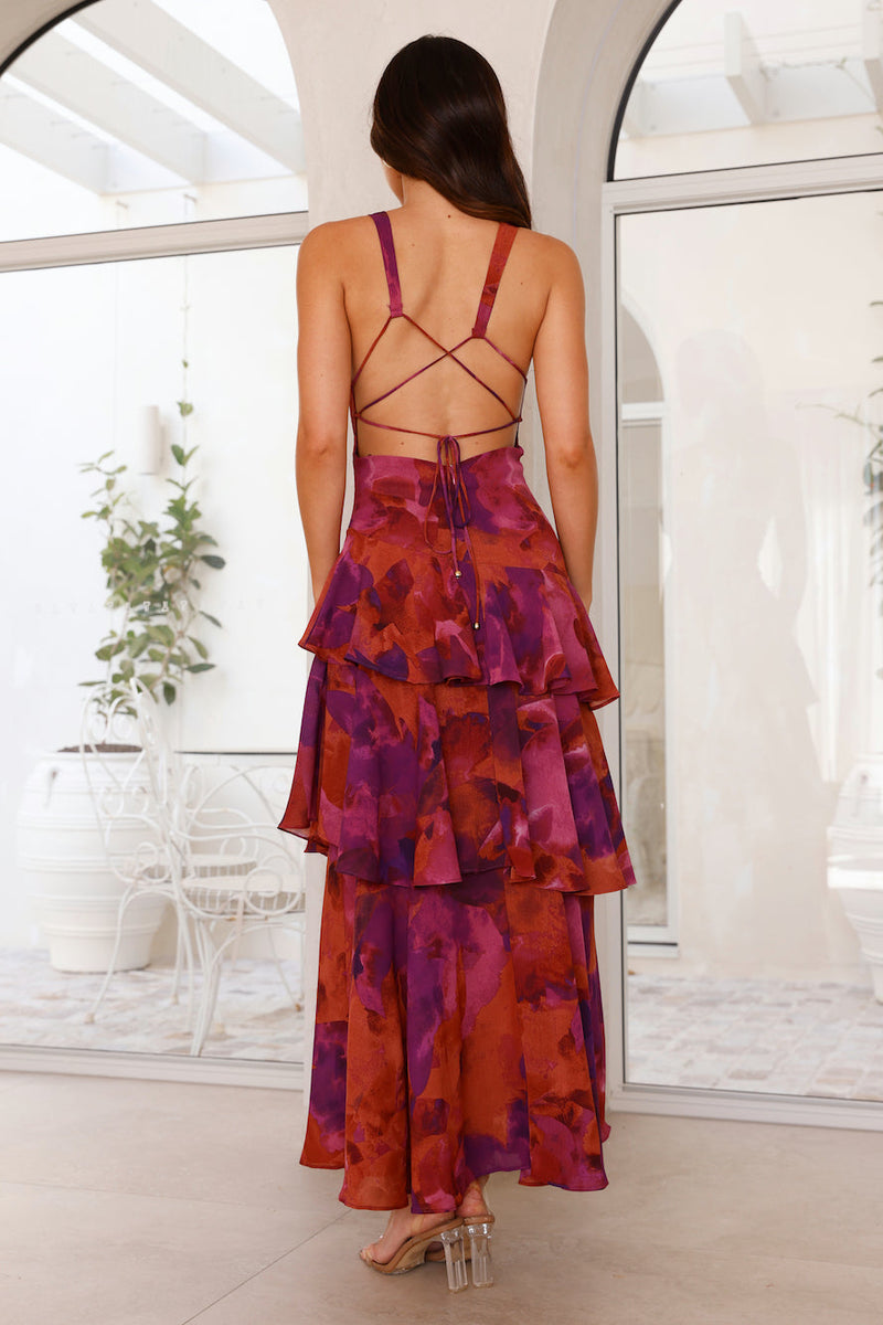 Dorotea - Luxe Floral Maxi Dress