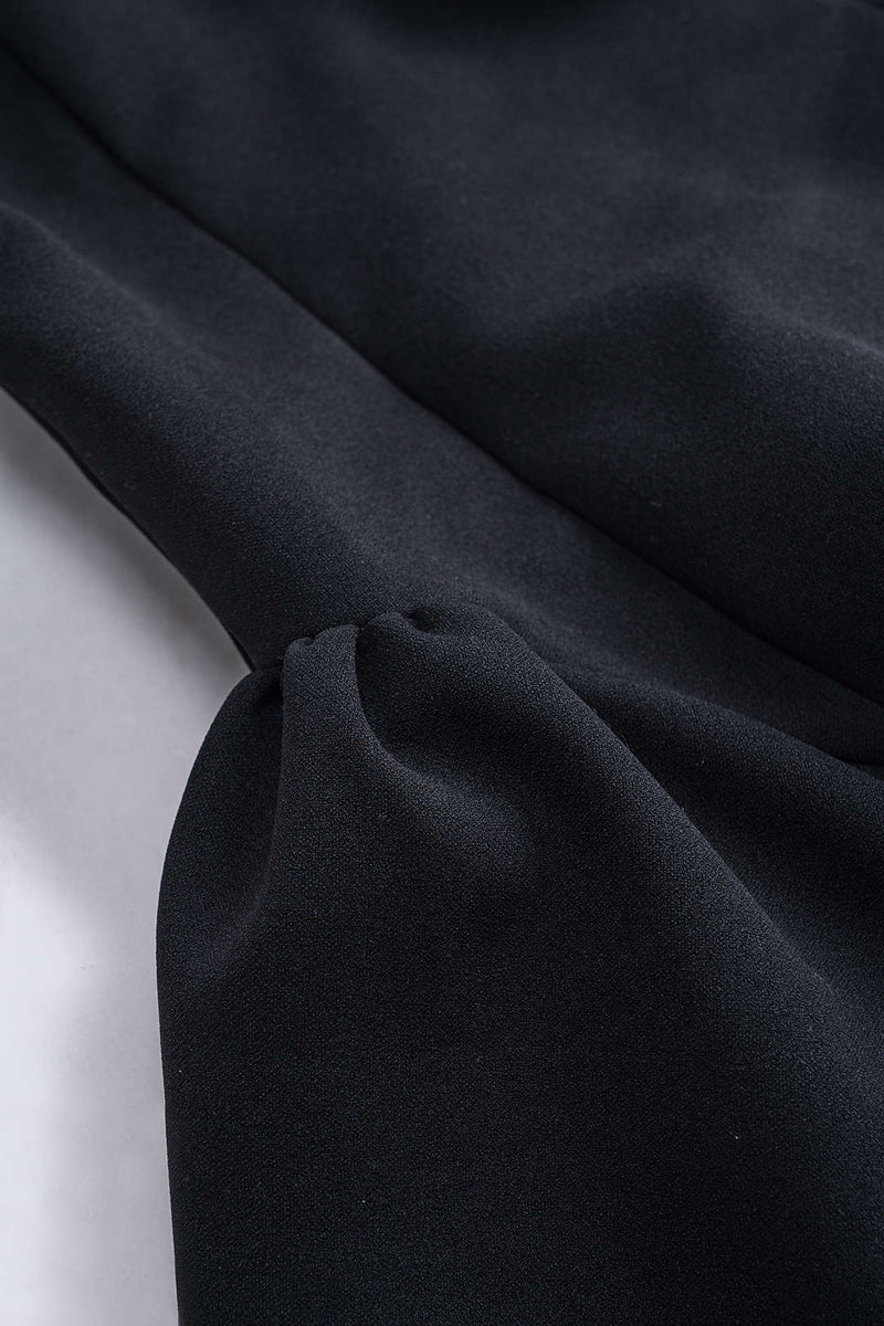 Scarlett - Pearl Pleated Zipper Dress