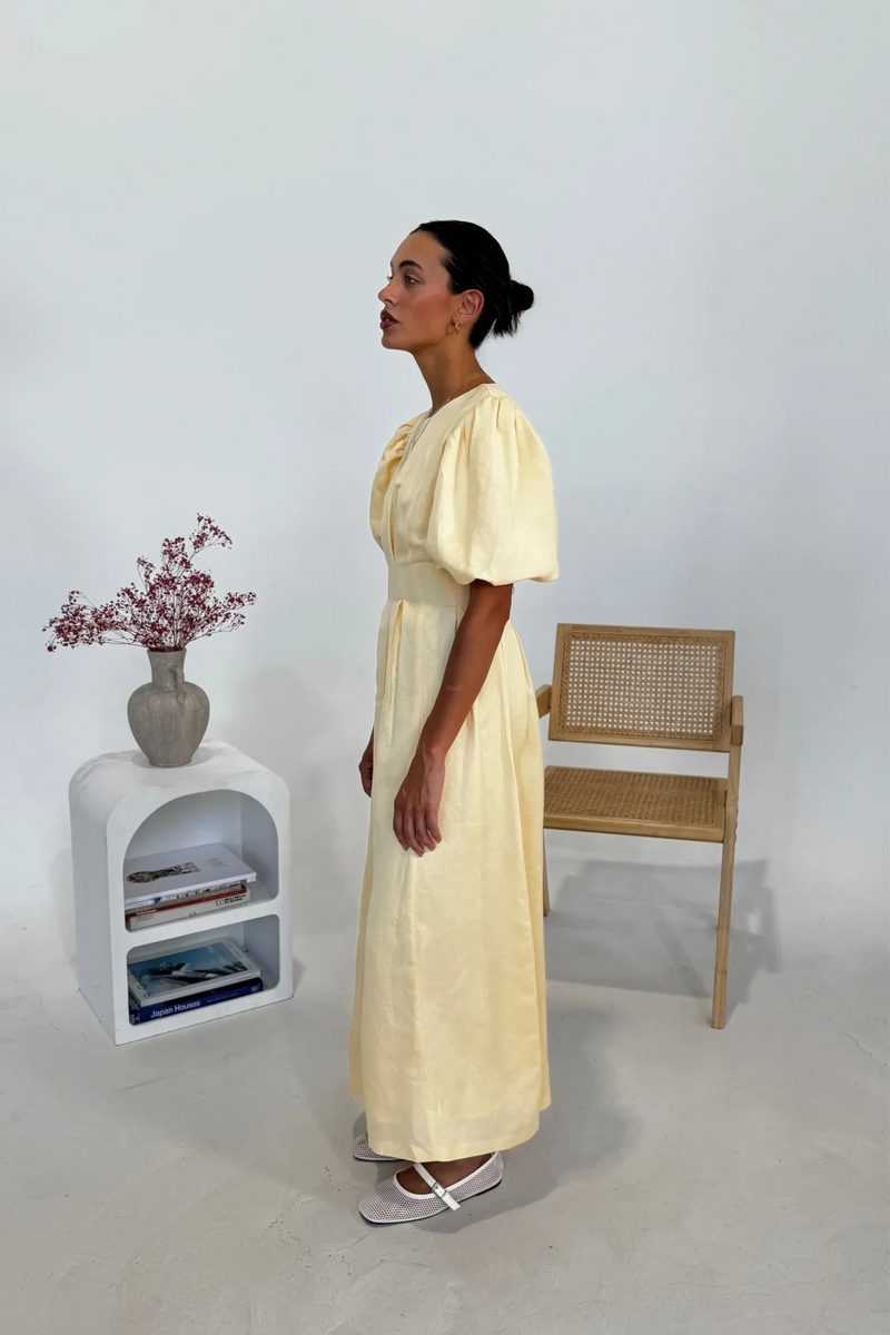 Bubi - Yellow Air Maxi Dress