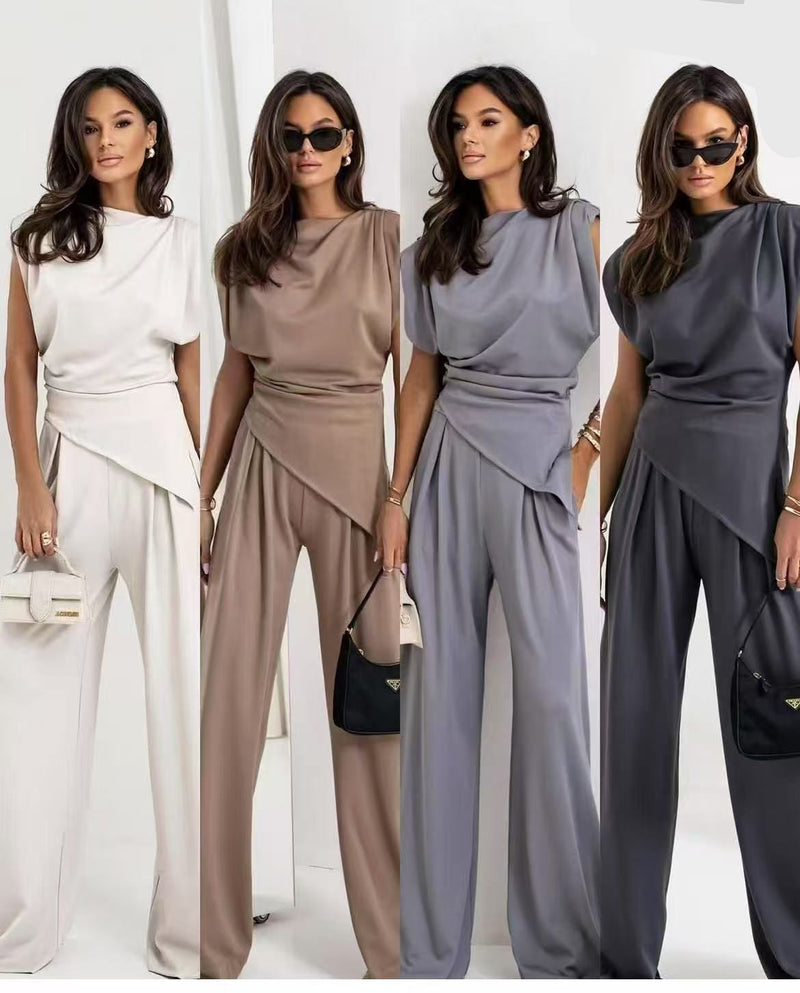 Lory | Top and pants corduroy set