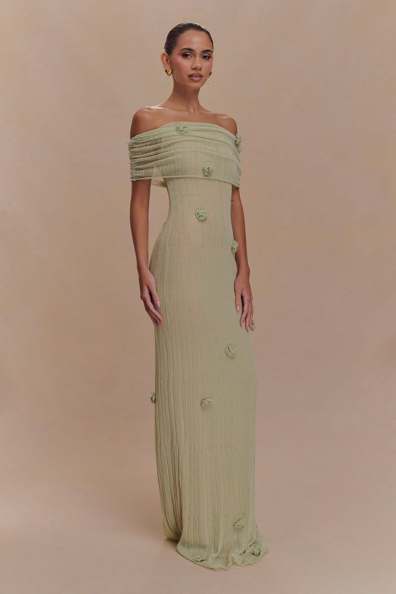 Elory - Orchid Knit Maxi Dress