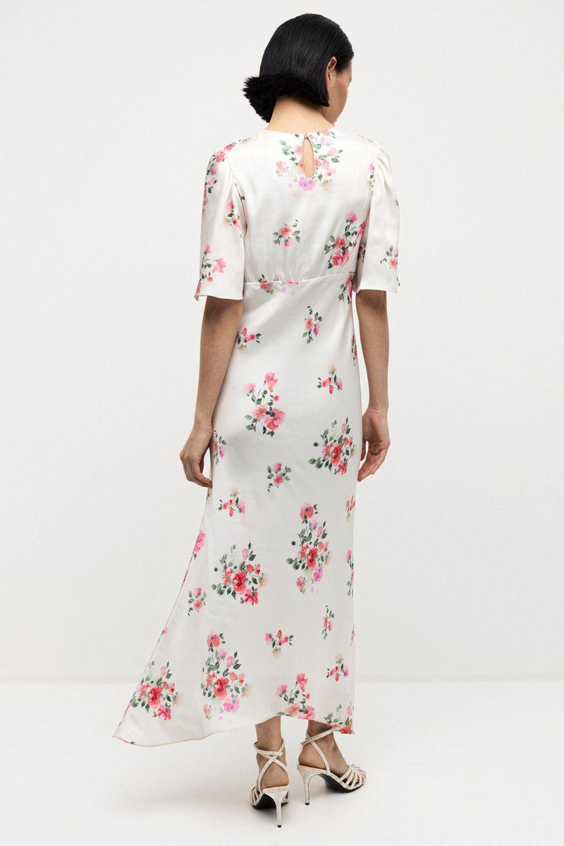 Rhea - Countryside Flower Maxi Dress