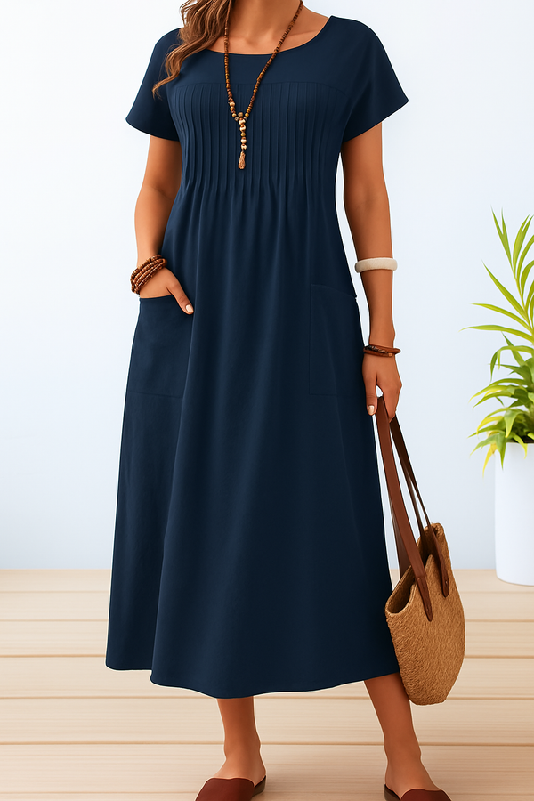 Brittany - Elegant Dress with Pockets