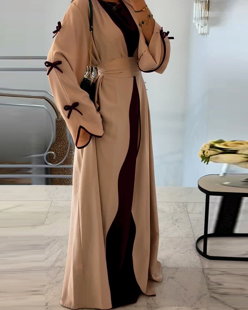 Cara - Elegant Bow Dress set