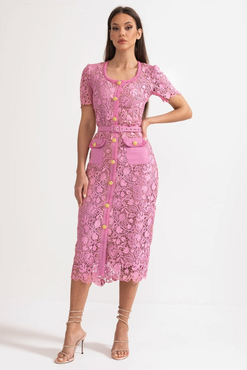 Marais - Exquisite Short Sleeve Dress