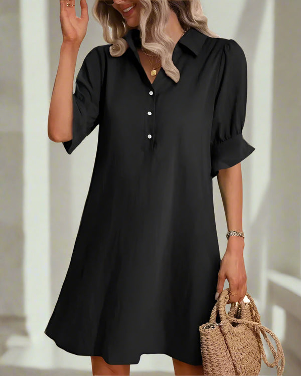 Franchesa - Casual Elegant Midi Dress