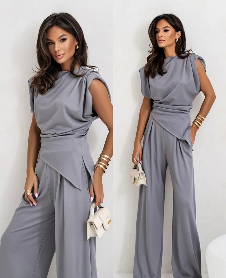 Lory | Top and pants corduroy set