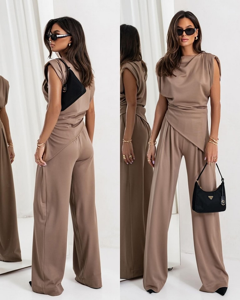 Lory | Top and pants corduroy set