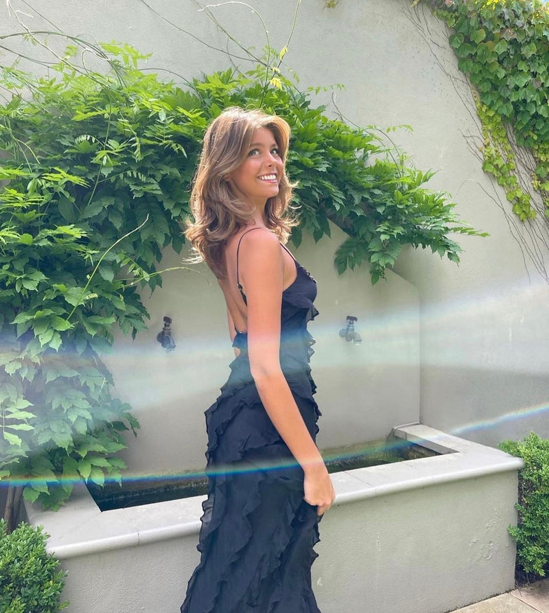 Sara - Ruffled Dress