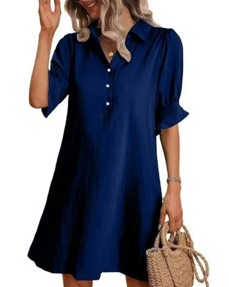 Franchesa - Casual Elegant Midi Dress
