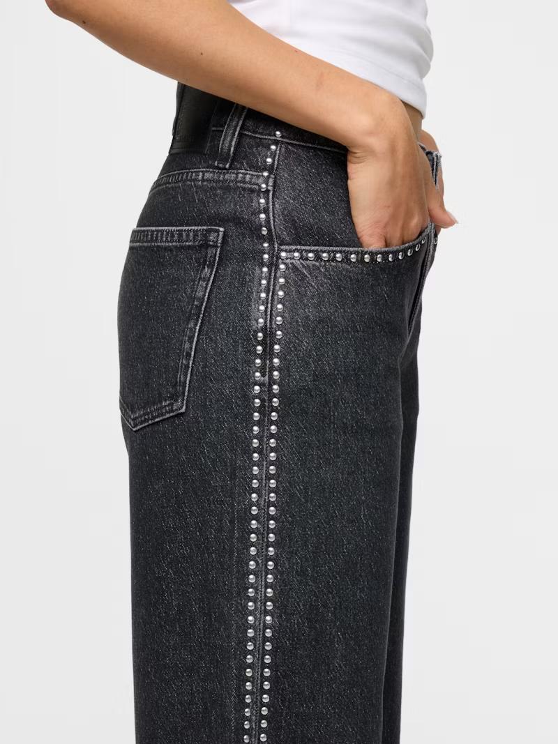 Abbie - Wide Mid-Waisted Jeans