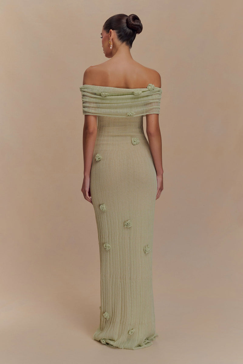Elory - Orchid Knit Maxi Dress