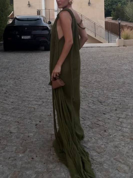 Zainab - Braided Design Maxi Dress