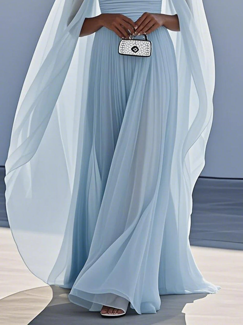 Noore - Square Neck Long Dress
