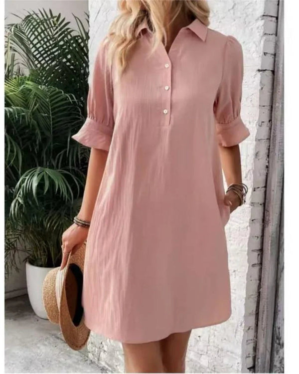 Franchesa - Casual Elegant Midi Dress