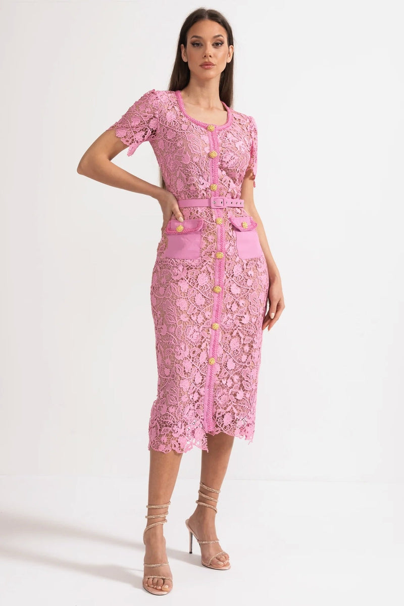 Marais - Exquisite Short Sleeve Dress