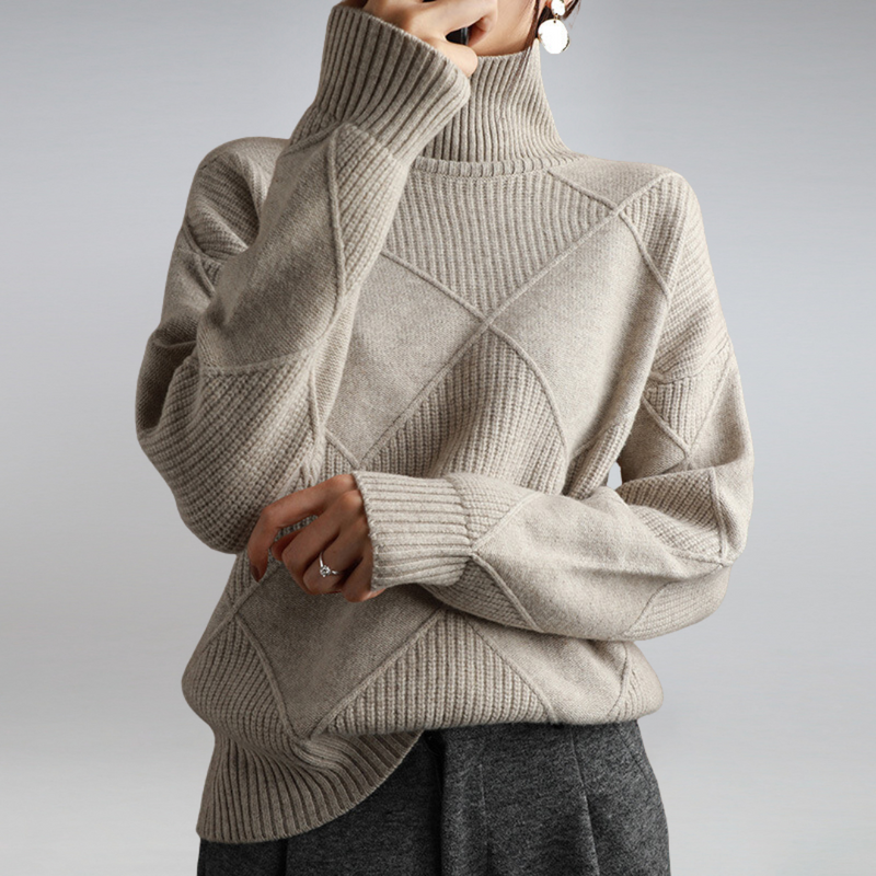 MIA 1 | Luxe Textured Winter Pullover