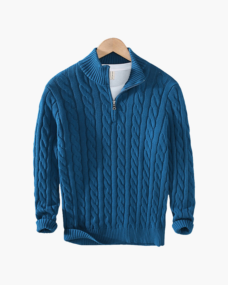 Luther Old Money - Verbier Half Zip Sweater