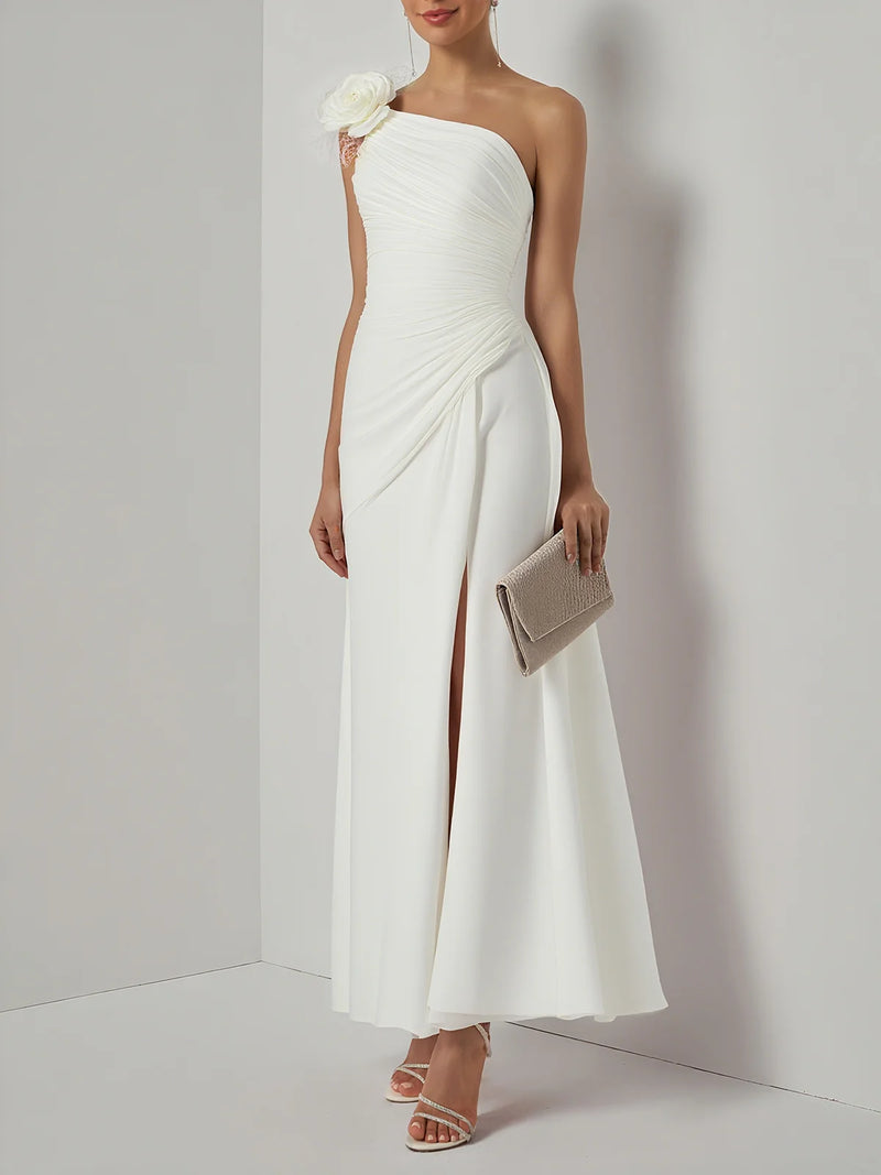 Sheatha - Floral Chiffon Gown Dress