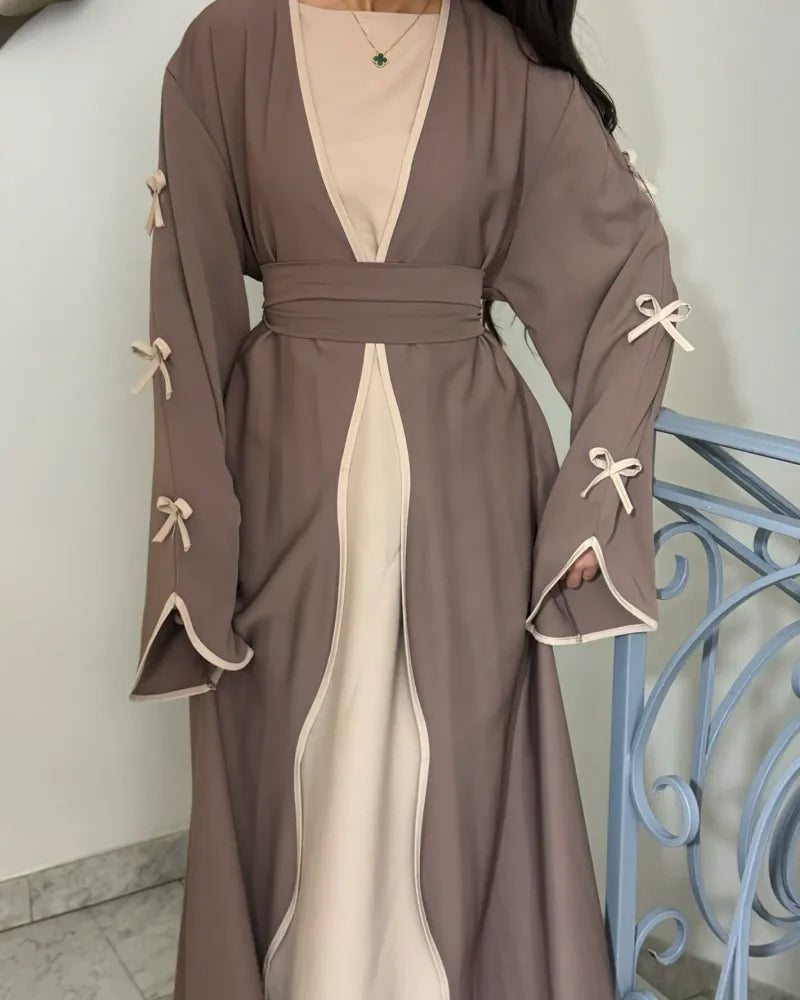 Cara - Elegant Bow Dress set