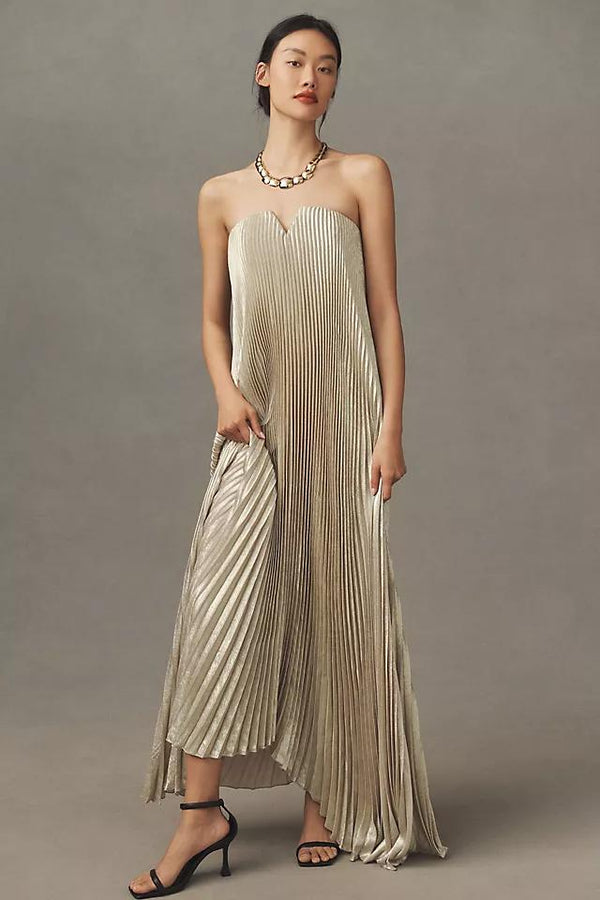 Sienna - Black Tie Strapless Gown