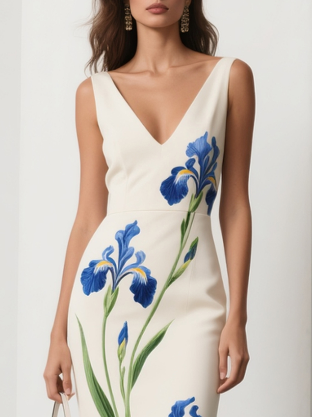 Alouette - Floral Classic Sleeveless Dress