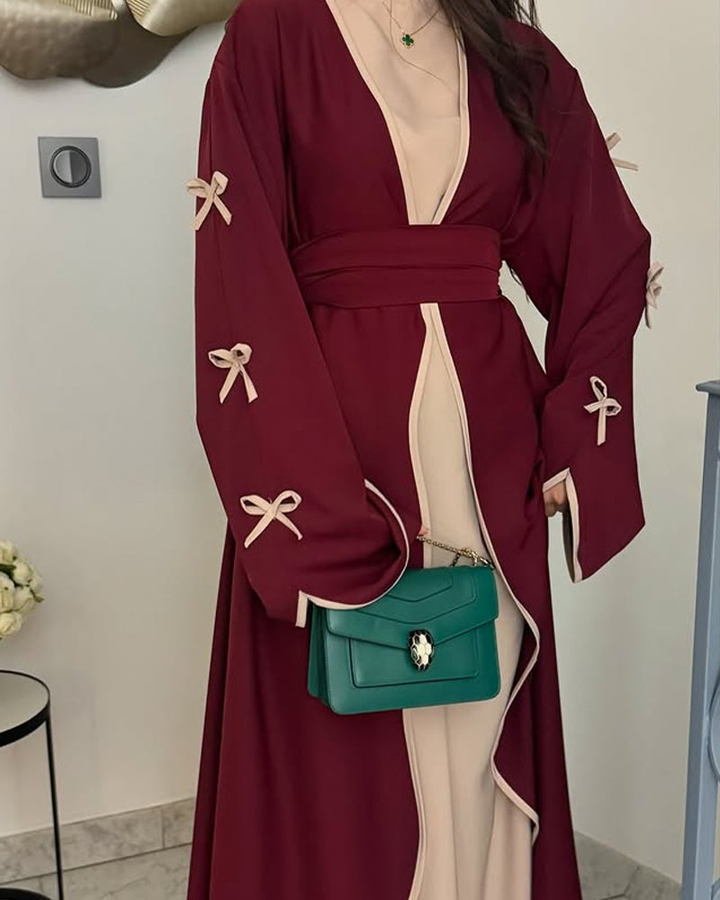 Cara - Elegant Bow Dress set