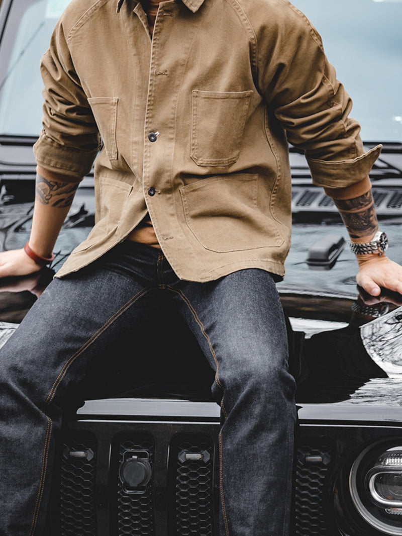 George - Button up open shirt