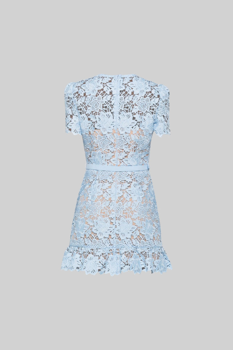 Elowen - Short Sleeve Embroidered Dress