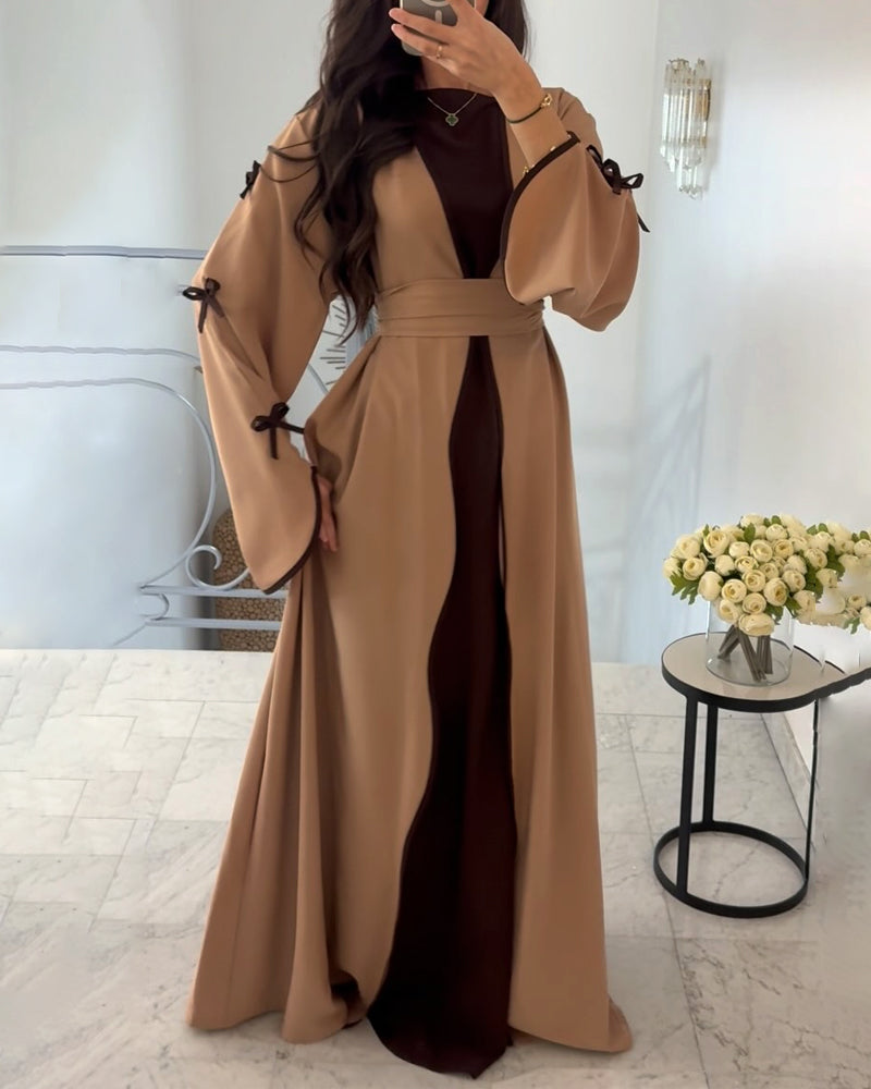 Cara - Elegant Bow Dress set