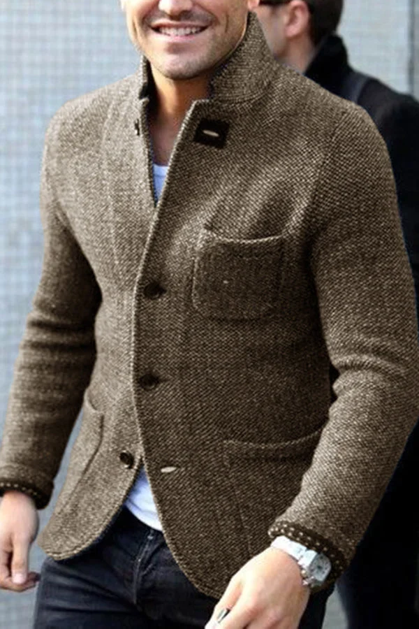 Prescott - Full Sleeves Button Coat