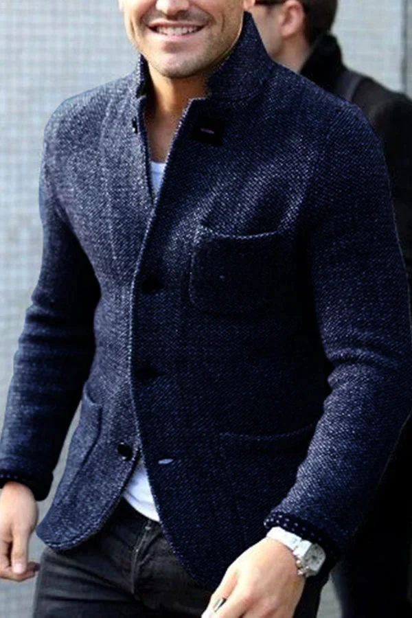 Prescott - Full Sleeves Button Coat